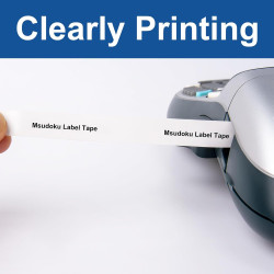 Dymo Letratag 91200 12mm x 4m paper White Label Tape Compatible