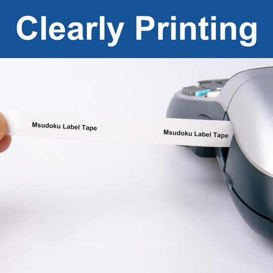 Dymo Letratag 91200 12mm x 4m paper White Label Tape Compatible