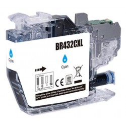 Compatible Brother LC432XLC Cyan Ink Cartridge compatible 