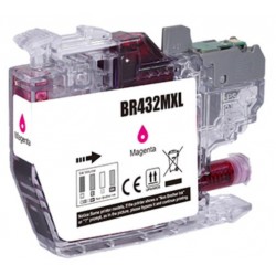 Compatible Brother LC432XLM Magenta Ink Cartridge compatible 