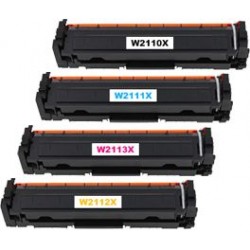 Compatible HP 206X W2110X M283fdw Toner Cartridge compatible without smart chip